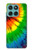 S3422 Tie Dye Hülle Schutzhülle Taschen für Motorola Edge 60 Fusion