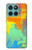 S3423 Brush Stroke Hülle Schutzhülle Taschen für Motorola Edge 60 Fusion