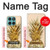 S3490 Gold Pineapple Hülle Schutzhülle Taschen für Motorola Edge 60 Fusion