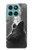 S3505 Wolf Howling Hülle Schutzhülle Taschen für Motorola Edge 60 Fusion