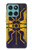 S3546 Roman Shield Blue Hülle Schutzhülle Taschen für Motorola Edge 60 Fusion