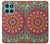 S3694 Hippie Art Pattern Hülle Schutzhülle Taschen für Motorola Edge 60 Fusion