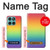 S3698 LGBT Gradient Pride Flag Hülle Schutzhülle Taschen für Motorola Edge 60 Fusion