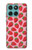 S3719 Strawberry Pattern Hülle Schutzhülle Taschen für Motorola Edge 60 Fusion