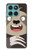 S3855 Sloth Face Cartoon Hülle Schutzhülle Taschen für Motorola Edge 60 Fusion