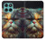 S3971 Cat Painted Color Hülle Schutzhülle Taschen für Motorola Edge 60 Fusion