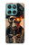 S4018 Steampunk Pirate Skull Hülle Schutzhülle Taschen für Motorola Edge 60 Fusion