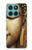 S4022 Vintage Buddha Face Golden Style Hülle Schutzhülle Taschen für Motorola Edge 60 Fusion