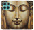 S4022 Vintage Buddha Face Golden Style Hülle Schutzhülle Taschen für Motorola Edge 60 Fusion