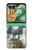 S0250 White Horse Hülle Schutzhülle Taschen für Motorola Razr 60, Razr 2025