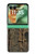 S0598 Wood Graphic Printed Hülle Schutzhülle Taschen für Motorola Razr 70+,60+, Razr+ (2026, 2025, 2024)