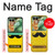 S1145 Yellow Mustache Sun Hülle Schutzhülle Taschen für Motorola Razr 60, Razr 2025