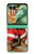 S1417 Santa Claus Merry Xmas Hülle Schutzhülle Taschen für Motorola Razr 70+,60+, Razr+ (2026, 2025, 2024)
