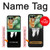 S1591 Anonymous Man in Black Suit Hülle Schutzhülle Taschen für Motorola Razr 60, Razr 2025