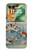 S1654 Koi Carp Fish Art Painting Hülle Schutzhülle Taschen für Motorola Razr 70+,60+, Razr+ (2026, 2025, 2024)