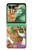 S1702 Tiki Man Toilet Hülle Schutzhülle Taschen für Motorola Razr 70+,60+, Razr+ (2026, 2025, 2024)