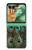 S1965 Peacock Feather Hülle Schutzhülle Taschen für Motorola Razr 70+,60+, Razr+ (2026, 2025, 2024)
