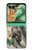 S2086 Peacock Painting Hülle Schutzhülle Taschen für Motorola Razr 70+,60+, Razr+ (2026, 2025, 2024)
