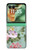 S2178 Flower Floral Art Painting Hülle Schutzhülle Taschen für Motorola Razr 70+,60+, Razr+ (2026, 2025, 2024)