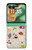 S2321 Food and Drink Seamless Hülle Schutzhülle Taschen für Motorola Razr 70+,60+, Razr+ (2026, 2025, 2024)