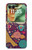 S2353 Paris Cartoon Vintage Pattern Hülle Schutzhülle Taschen für Motorola Razr 60, Razr 2025