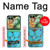 S2685 Aqua Turquoise Gemstone Graphic Printed Hülle Schutzhülle Taschen für Motorola Razr 60, Razr 2025