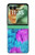 S2757 Monster Fur Skin Pattern Graphic Hülle Schutzhülle Taschen für Motorola Razr 70+,60+, Razr+ (2026, 2025, 2024)