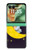 S2849 Cute Sleepy Owl Moon Night Hülle Schutzhülle Taschen für Motorola Razr 60, Razr 2025
