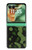 S2877 Green Snake Skin Graphic Printed Hülle Schutzhülle Taschen für Motorola Razr 60, Razr 2025