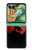S2955 Wolf Howling Red Moon Hülle Schutzhülle Taschen für Motorola Razr 70+,60+, Razr+ (2026, 2025, 2024)