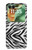 S3056 Zebra Skin Texture Graphic Printed Hülle Schutzhülle Taschen für Motorola Razr 60, Razr 2025