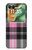 S3091 Pink Plaid Pattern Hülle Schutzhülle Taschen für Motorola Razr 60, Razr 2025