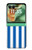 S3102 Flag of Greece Hülle Schutzhülle Taschen für Motorola Razr 70+,60+, Razr+ (2026, 2025, 2024)