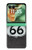 S3207 Route 66 Sign Hülle Schutzhülle Taschen für Motorola Razr 60, Razr 2025