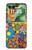 S3281 Colorful Hippie Flowers Pattern Hülle Schutzhülle Taschen für Motorola Razr 60, Razr 2025