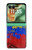 S3306 Colombia Flag Vintage Football Graphic Hülle Schutzhülle Taschen für Motorola Razr 60, Razr 2025