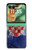 S3313 Croatia Flag Vintage Football Graphic Hülle Schutzhülle Taschen für Motorola Razr 60, Razr 2025