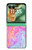 S3444 Digital Art Colorful Liquid Hülle Schutzhülle Taschen für Motorola Razr 60, Razr 2025