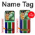 S3464 South Africa Flag Hülle Schutzhülle Taschen für Motorola Razr 60, Razr 2025
