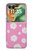 S3500 Pink Floral Pattern Hülle Schutzhülle Taschen für Motorola Razr 60, Razr 2025