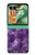 S3713 Purple Quartz Amethyst Graphic Printed Hülle Schutzhülle Taschen für Motorola Razr 70+,60+, Razr+ (2026, 2025, 2024)