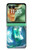 S3912 Cute Little Mermaid Aqua Spa Hülle Schutzhülle Taschen für Motorola Razr 70+,60+, Razr+ (2026, 2025, 2024)