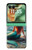 S4006 Oil Painting Mermaid Hülle Schutzhülle Taschen für Motorola Razr 70+,60+, Razr+ (2026, 2025, 2024)