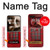 S0058 British Red Telephone Box Hülle Schutzhülle Taschen für Motorola Razr 60 Ultra, Razr Ultra 2025