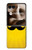 S1145 Yellow Mustache Sun Hülle Schutzhülle Taschen für Motorola Razr 60 Ultra, Razr Ultra 2025