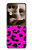 S1850 Pink Leopard Pattern Hülle Schutzhülle Taschen für Motorola Razr 60 Ultra, Razr Ultra 2025