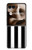 S2297 Black and White Vertical Stripes Hülle Schutzhülle Taschen für Motorola Razr 70 Ultra, 60 Ultra, 50 Ultra, Ultra 2026, Ultra 2025