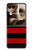 S2638 Black and Red Striped Hülle Schutzhülle Taschen für Motorola Razr 60 Ultra, Razr Ultra 2025