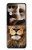 S2870 Lion King of Beasts Hülle Schutzhülle Taschen für Motorola Razr 60 Ultra, Razr Ultra 2025