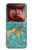 S2906 Aqua Turquoise Stone Hülle Schutzhülle Taschen für Motorola Razr 70 Ultra, 60 Ultra, 50 Ultra, Ultra 2026, Ultra 2025